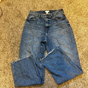 H&M high waisted jeans